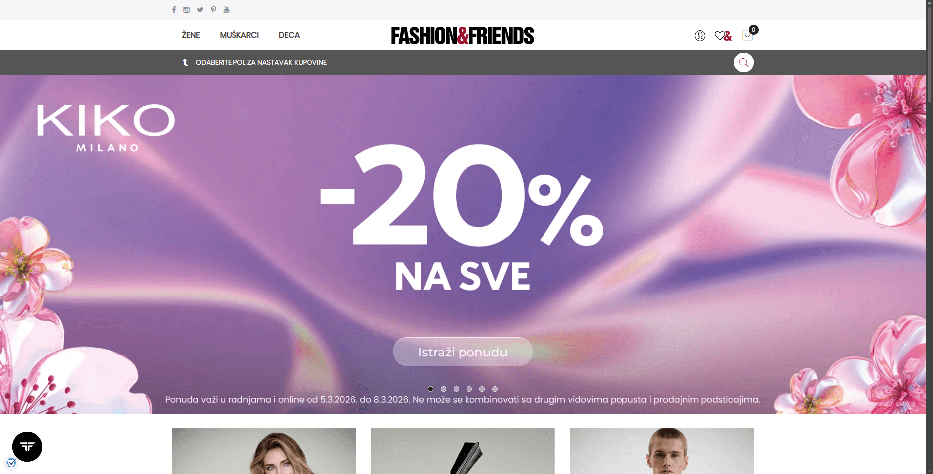 Fashion&Friends E-Commerce