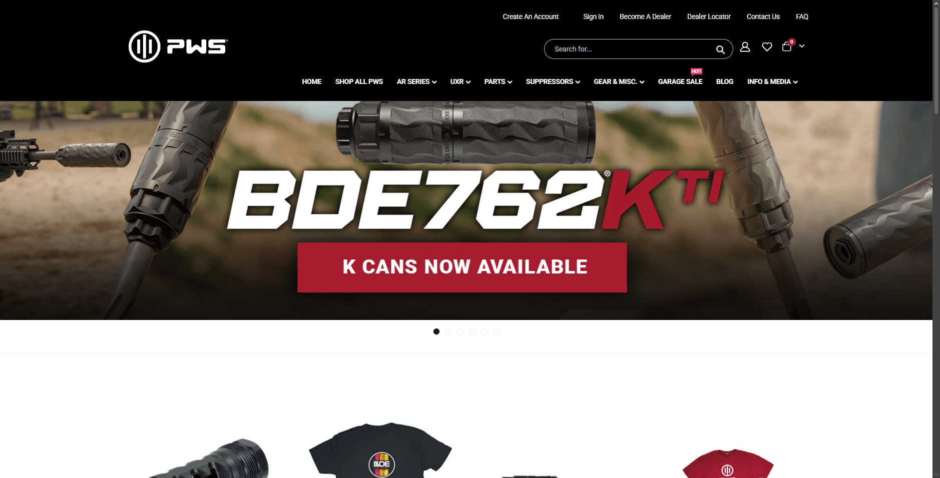 Primary Weapons Systems